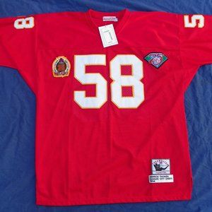 1994 Mitchell & Ness Throwback Derrick Thomas Kansas City Chiefs Jersey sz 54-XL
